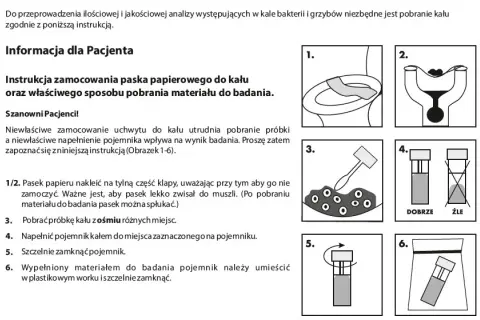 Ile kału do badania na pasożyty? Instrukcja krok po kroku