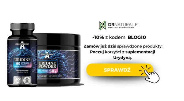 Urydyna na co pomaga? Suplementy diety Uridine w kapsułkach i proszku od Apollo's Hegemony. Sprawdź korzyści z suplementacji!