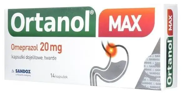 Ortanol opakowanie lek na zgagę