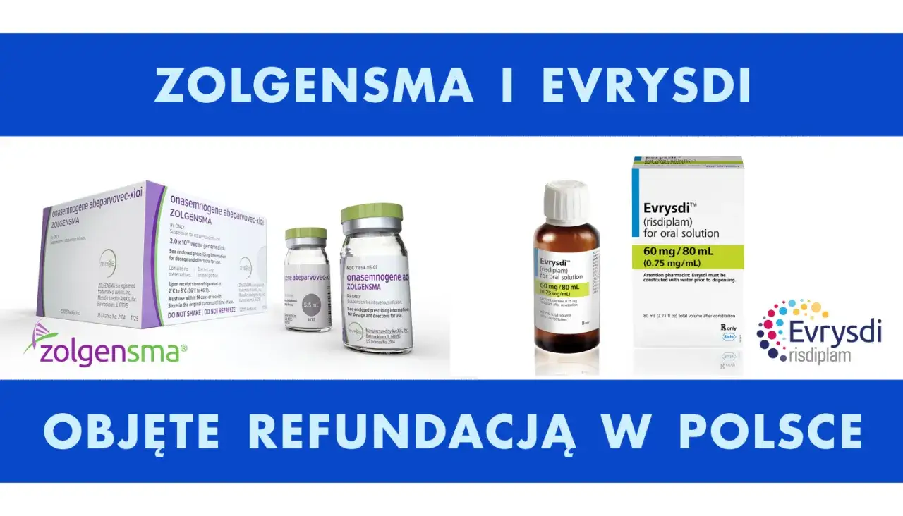 refundacja leków w Polsce, program lekowy NFZ, wsparcie dla dzieci z SMA