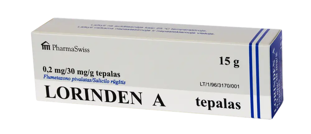 Opakowanie Lorinden A maść