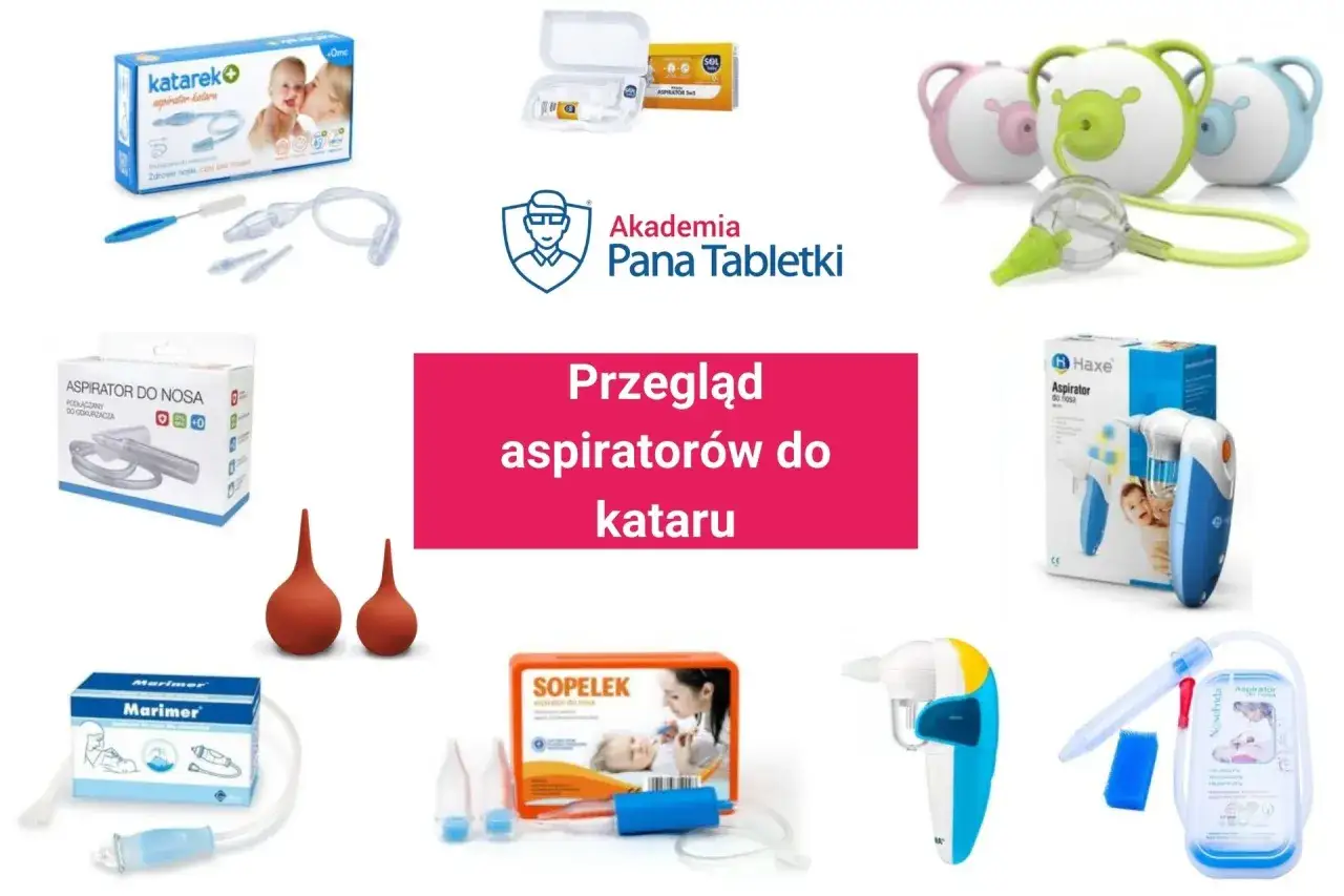 Rodzaje aspirator&oacute;w do nosa dla niemowląt
