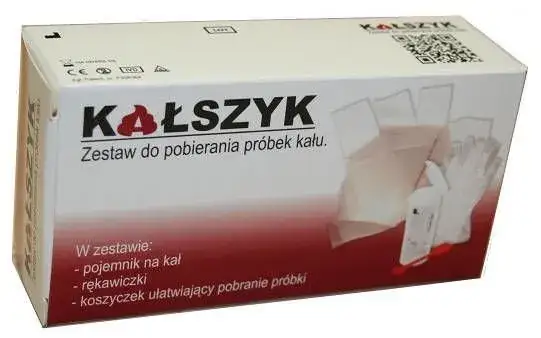 Zestaw do pobierania kału na krew utajoną