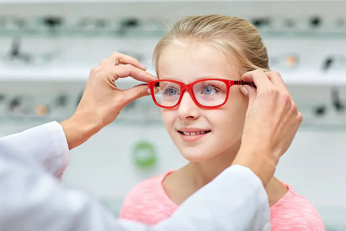 dziecko okulary dorosły okulary