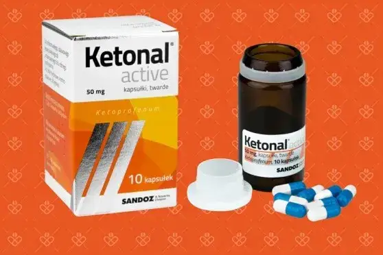 Opakowania Ketonal Active 50 mg i Ketonal Forte 100 mg